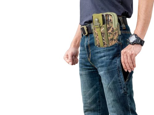 Verk 14392 Taktická taška na opasok kamufláž