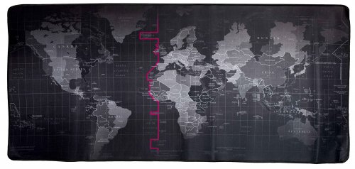 KIK Podložka pod myš XXL mapa světa 40x90cm