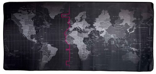 KIK Podložka pod myš XXL mapa sveta 40x90cm