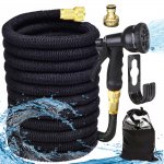 Verk 24395 Záhradná flexi hadica 10 - 30 m čierna