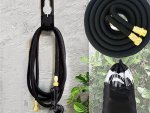 Verk 24395 Záhradná flexi hadica 10 - 30 m čierna