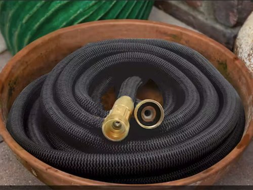 Verk 24395 Záhradná flexi hadica 10 - 30 m čierna