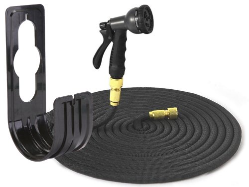 Verk 24395 Záhradná flexi hadica 10 - 30 m čierna