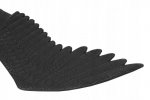 ISO 6556 Odpuzovač holubů a ptáků Havran 40 cm