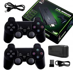 GGV TV herní konzole Classic M8 64GB, HDMI, PS1/FC/GB/GBC/MD, 10 000 her