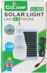 GGV 3164 Turistická LED žiarovka so solárnym panelom 10W