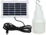 GGV 3164 Turistická LED žiarovka so solárnym panelom 10W