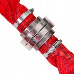 GGV 808 Požiarna hadica 2", 30m, 8 bar s rýchlospojkami červená