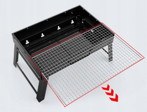 GGV Skládací turistický gril přenosný 