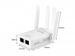 Verk 06234 Rozšiřovač bezdrátového signálu PIX - LINK 300Mb/s WPS