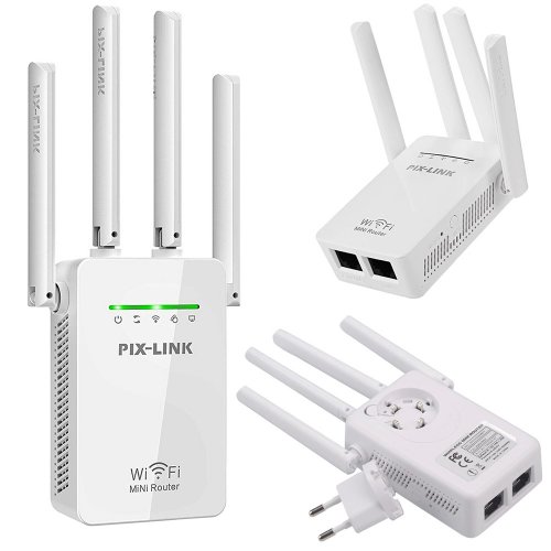 Verk 06234 Rozširovač bezdrôtového signálu PIX - LINK 300Mb/s WPS