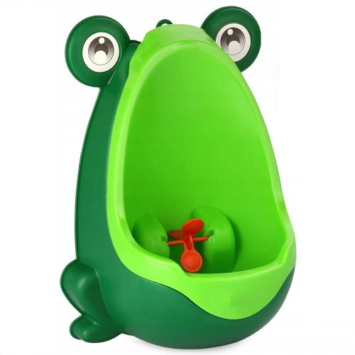 AFF Dětský pisoár žába světle zelená