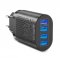 Genetic 2311 Rýchlonabíjačka 4x USB 3.0 Quick Charge čierna