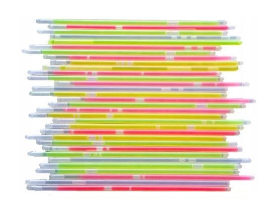 Pronett XJ4742 Svietiace náramky Lightstick 50 ks farebné