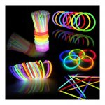 Pronett XJ4741 Svietiace náramky Lightstick 100 ks farebné