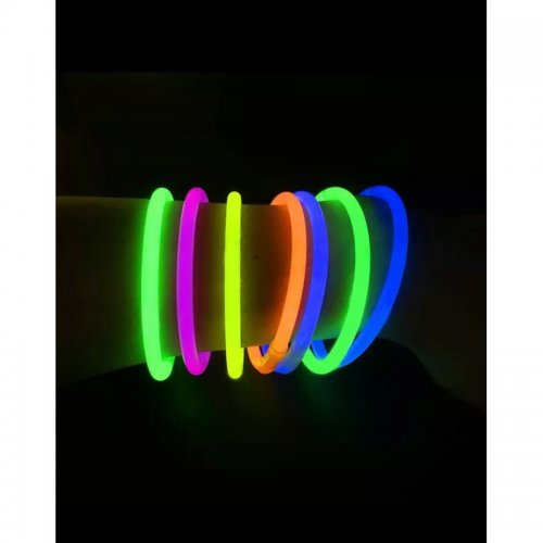 Pronett XJ4741 Svietiace náramky Lightstick 100 ks farebné