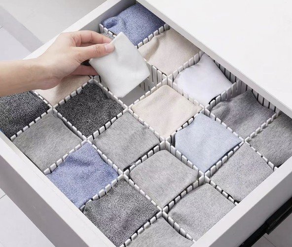 Ruhhy 21707 Pořadače do šuplíku 4 ks