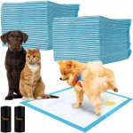 Purlov 21601 Tréninkové absorpční podložky pro psy 60 x 60 cm, 100 ks  + bonus