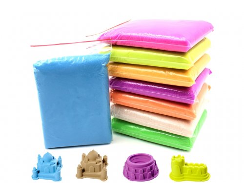 DIY Magický tekutý písek 1000g + formičky 