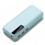 GGV 3053 Power Bank LCD USB svietidlo 50 000mAh / LED / 3x USB ružové