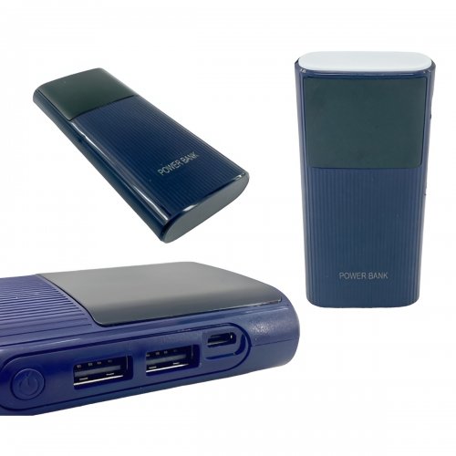 GGV 3050 Power Bank LCD USB svítilna 50 000mAh / LED / 2x USB modrá