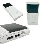 GGV 3050 Power Bank LCD USB svietidlo 50 000mAh / LED / 2x USB hnedá