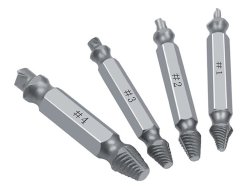 Verk 11345 Vyťahováky poškodených skrutiek 2-12 mm 4 ks