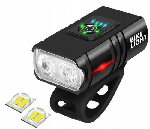 Verk 14403 Sada LED osvětlení na kolo, 4T6,  AKU 2 ks