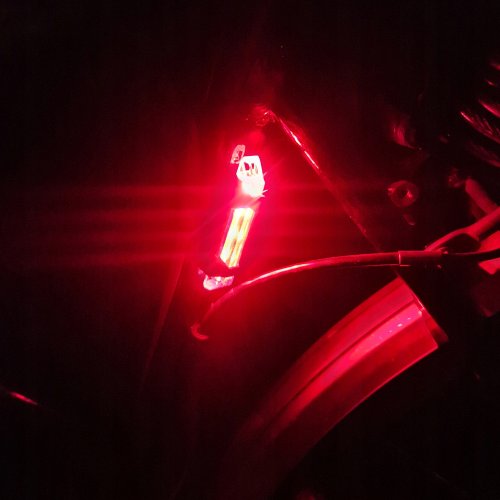 Verk 14403 Sada LED osvětlení na kolo, 4T6,  AKU 2 ks