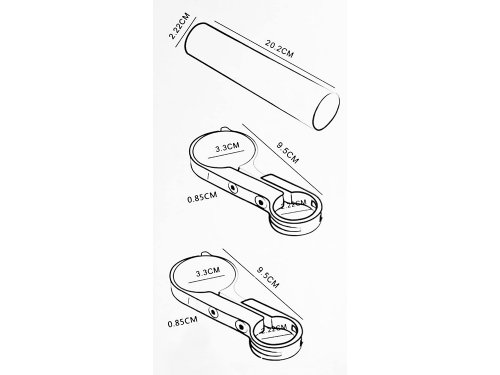 Verk 14395 Držák na řídítka extender 20 cm černý