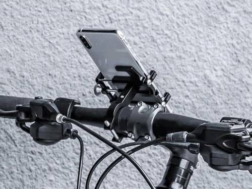 Verk 14406 Držiak mobilného telefónu na riadidlá ALU čierny