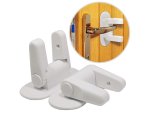 Verk 01849 Bezpečnostní blokáda na kliku dveří a oken bílá 2 ks