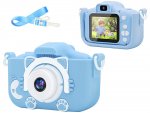 Verk 18257 Detský digitálny fotoaparát mačka modrá