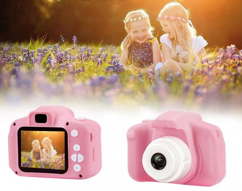Verk 18258 Detský digitálny fotoaparát jednorožec ružová