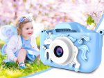 Verk 18258 Detský digitálny fotoaparát jednorožec modrá