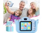 Verk 18258 Detský digitálny fotoaparát jednorožec modrá