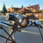 Pronett XJ4635 Přední světlo na kolo XM-L T6 CREE LED 300lm, 3 režimy svícení