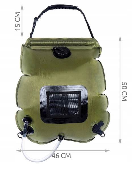 Pronett XJ3597 Solárna sprcha Shower Deluxe 20l