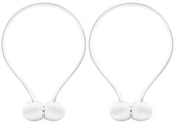 Verk 01848 Magnetická spona na závěsy 2 ks bílá