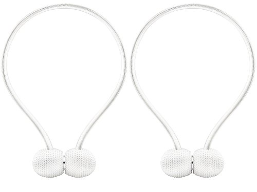 Verk 01848 Magnetická spona na závěsy 2 ks bílá