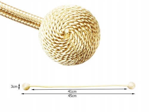 Verk 01848 Magnetická spona na závesy 2 ks zlatá