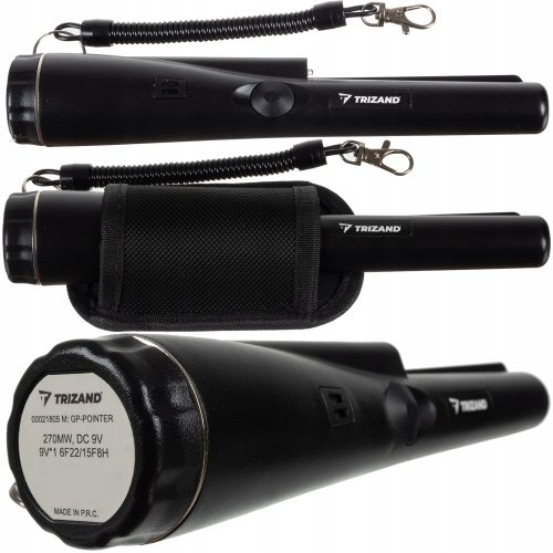 Trizand 21805 Příruční detektor kovu IP65 s pouzdrem