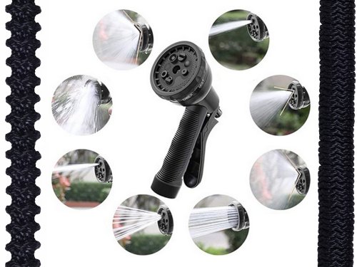 Verk 24396 Záhradná flexi hadica 15 - 45 m čierna