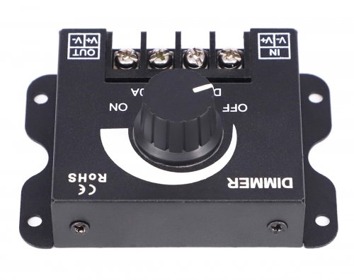 APT AG132C Mechanický LED stmívač otočný 12-24V, 30A