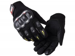 Verk 14410 Motocyklové rukavice vel. L/XL černá