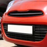 Xtrobb 22028 Podložka pod SPZ černá 2 ks