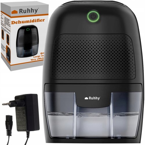 Ruhhy 21845 Odvlhčovač vzduchu 22,5 W, 300 ml černá