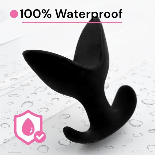 Sensual Roztahovací anální kolík 10 cm, černá