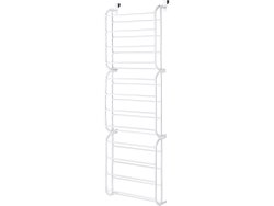 Verk 01875 Závesný botník na dvere pre 36 párov topánok biela