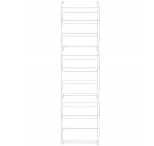 Verk 01875 Závesný botník na dvere pre 36 párov topánok biela